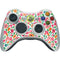 Bouffants and Broken Hearts Watercolor Floral Xbox 360 Wireless Controller Skin