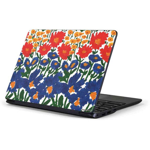 Bouffants and Broken Hearts Wild Garden 4 Samsung Chromebook Skin