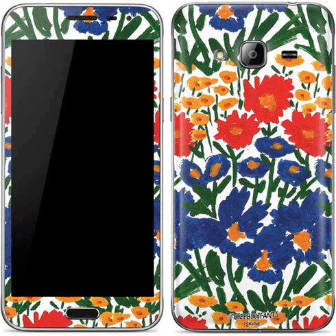 Bouffants and Broken Hearts Wild Garden 4 Galaxy J3 Skin