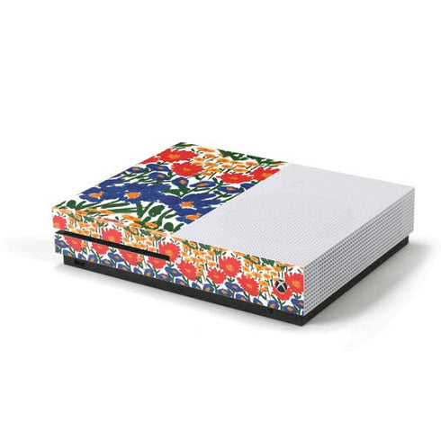 Bouffants and Broken Hearts Wild Garden 4 Xbox One S Console Skin
