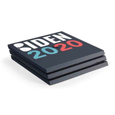 Biden 2020 PS4 Pro Console Skin