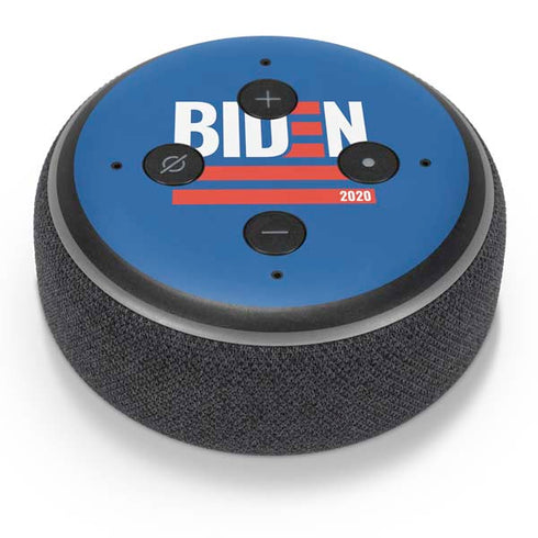 Biden Political Amazon Echo Dot Skin