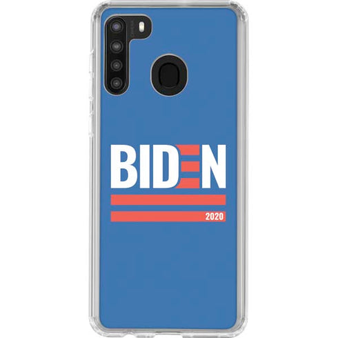 Biden Political Galaxy A21 Clear Case