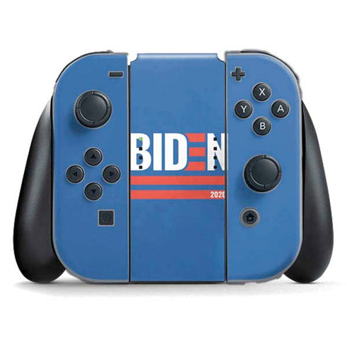 Biden Political Nintendo Switch (2017-2021) Joy-Con Controller Skin