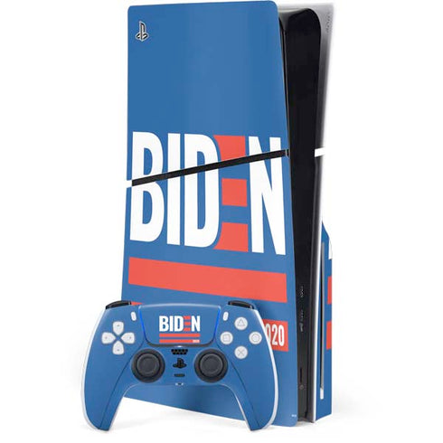 Biden Political PS5 Slim Disk Bundle Skin
