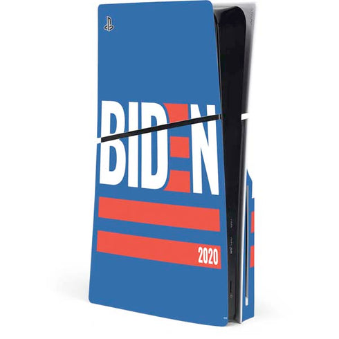 Biden Political PS5 Slim Disk Console Skin