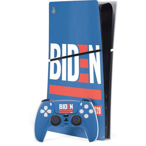 Biden Political PS5 Slim Digital Edition Bundle Skin