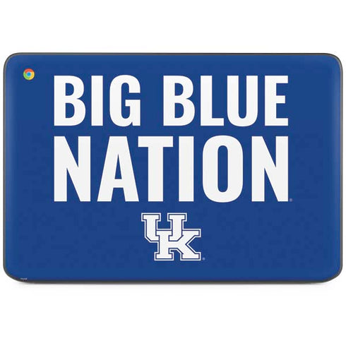 University of Kentucky Big Blue Nation HP Chromebook Skin