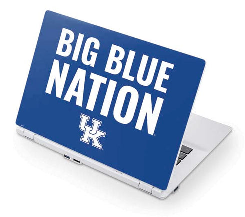 University of Kentucky Big Blue Nation Acer Chromebook Skin