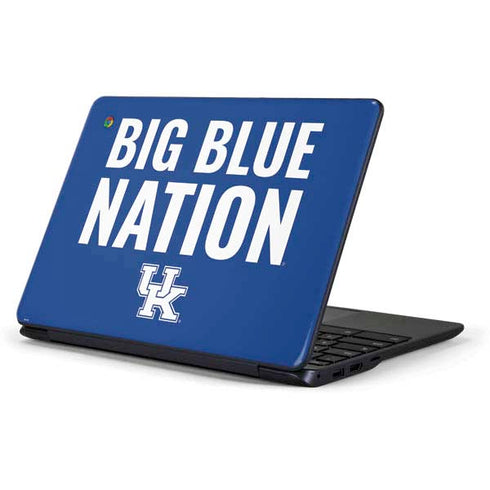 University of Kentucky Big Blue Nation Samsung Chromebook Skin