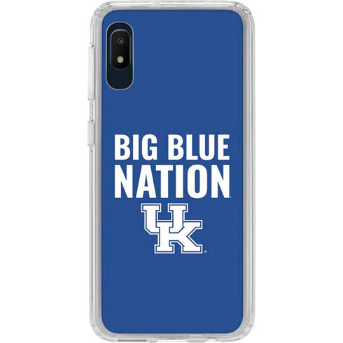 University of Kentucky Big Blue Nation Galaxy A10e Clear Case