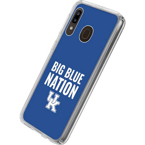 University of Kentucky Big Blue Nation Galaxy A20 Clear Case