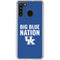 University of Kentucky Big Blue Nation Galaxy A21 Clear Case