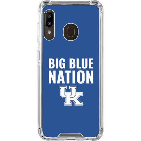 University of Kentucky Big Blue Nation Galaxy A30 Clear Case