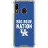 University of Kentucky Big Blue Nation Galaxy A30 Clear Case