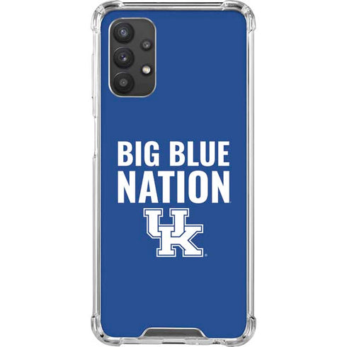 University of Kentucky Big Blue Nation Galaxy A32 5G Clear Case