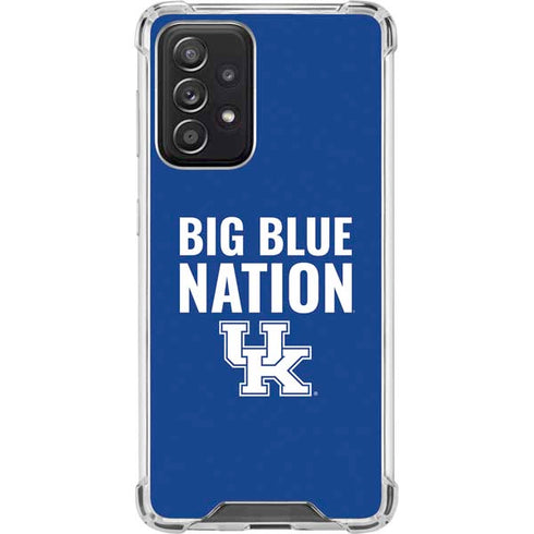 University of Kentucky Big Blue Nation Galaxy A52 5G Clear Case