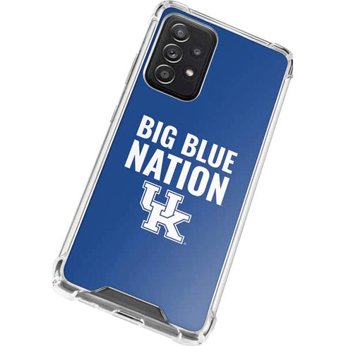 University of Kentucky Big Blue Nation Galaxy A52 5G Clear Case
