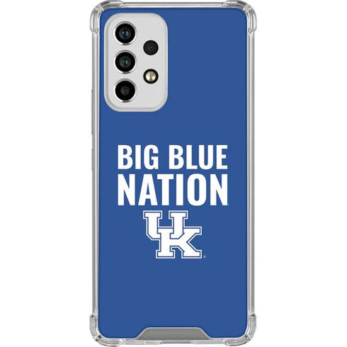 University of Kentucky Big Blue Nation Galaxy A53 5G Clear Case