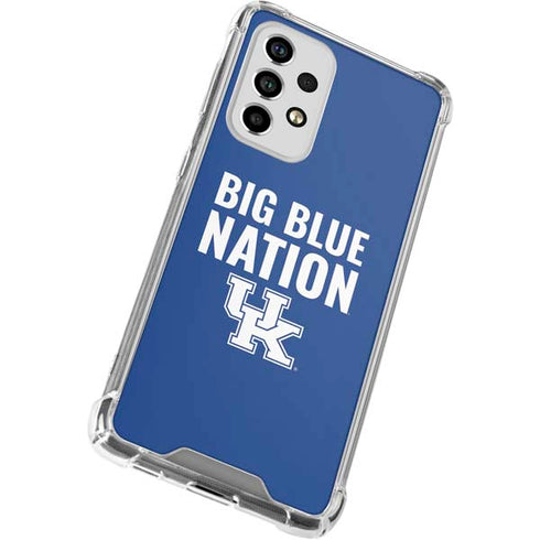 University of Kentucky Big Blue Nation Galaxy A53 5G Clear Case
