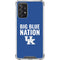 University of Kentucky Big Blue Nation Galaxy A72 5G Clear Case