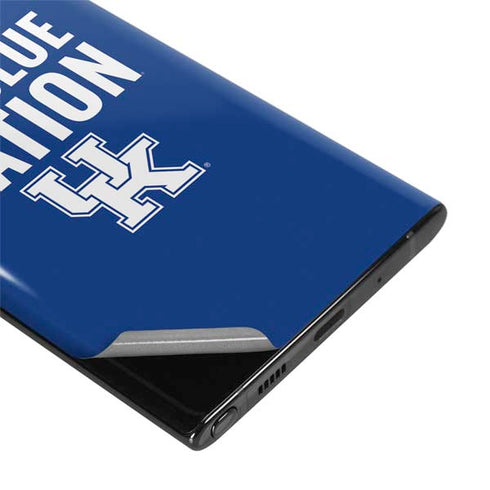 University of Kentucky Big Blue Nation Galaxy Note 10 Plus Skin