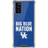 University of Kentucky Big Blue Nation Galaxy Note20 5G Clear Case