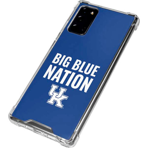 University of Kentucky Big Blue Nation Galaxy Note20 5G Clear Case