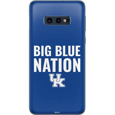 University of Kentucky Big Blue Nation Galaxy S10e Skin