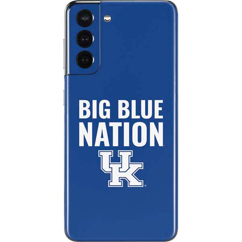 University of Kentucky Big Blue Nation Galaxy S21 5G Skin