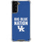 University of Kentucky Big Blue Nation Galaxy S21 Plus 5G Clear Case