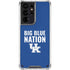 University of Kentucky Big Blue Nation Galaxy S21 Ultra 5G Clear Case