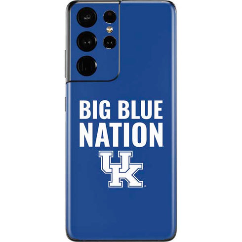 University of Kentucky Big Blue Nation Galaxy S21 Ultra 5G Skin