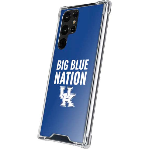 University of Kentucky Big Blue Nation Galaxy S22 Ultra Clear Case