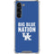 University of Kentucky Big Blue Nation Galaxy S23 Plus Clear Case