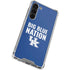 University of Kentucky Big Blue Nation Galaxy S23 Plus Clear Case