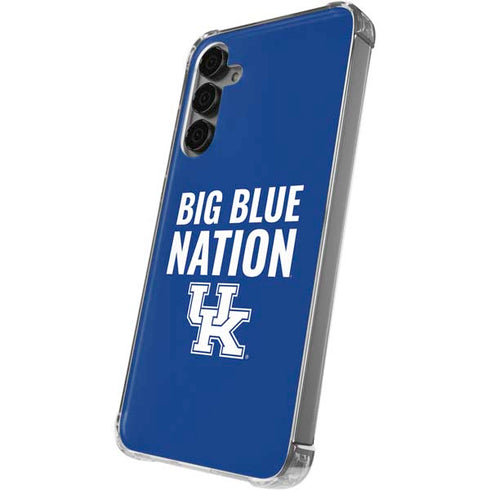 University of Kentucky Big Blue Nation Galaxy S24 Plus Clear Case