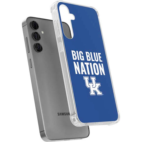University of Kentucky Big Blue Nation Galaxy S24 Plus Clear Case