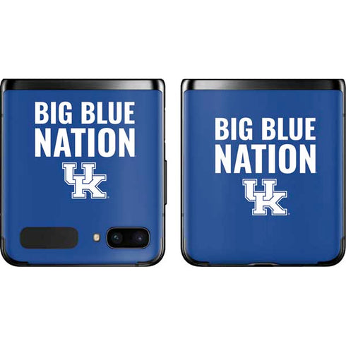 University of Kentucky Big Blue Nation Galaxy Z Flip Skin