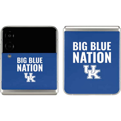 University of Kentucky Big Blue Nation Galaxy Z Flip3 5G Skin