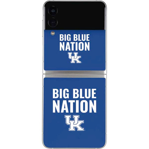 University of Kentucky Big Blue Nation Galaxy Z Flip3 5G Skin