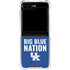 University of Kentucky Big Blue Nation Galaxy Z Flip5 5G Clear Case