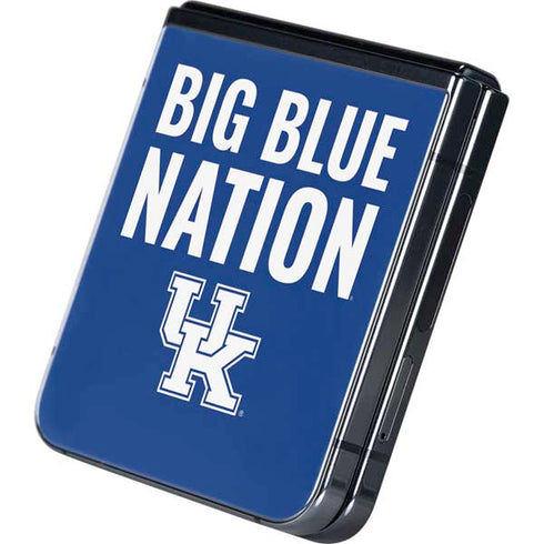 University of Kentucky Big Blue Nation Galaxy Z Flip5 5G Skin