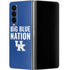 University of Kentucky Big Blue Nation Galaxy Z Fold4 5G Skin