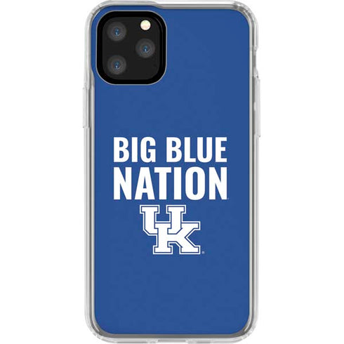 University of Kentucky Big Blue Nation iPhone 11 Pro Clear Case