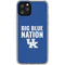 University of Kentucky Big Blue Nation iPhone 11 Pro Clear Case
