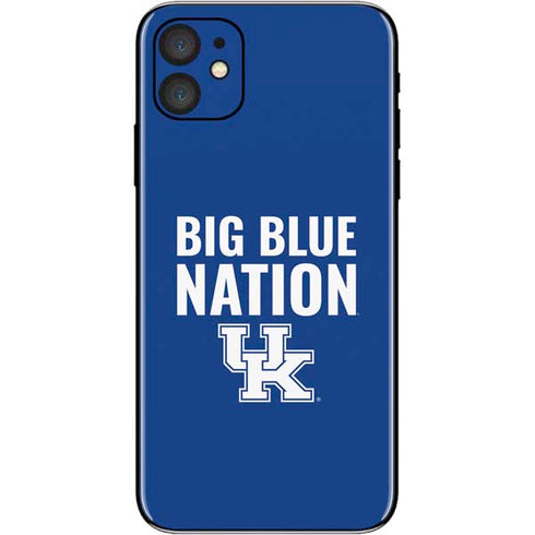 University of Kentucky Big Blue Nation iPhone 11 Skin