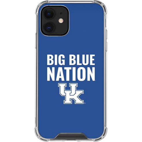University of Kentucky Big Blue Nation iPhone 12 Clear Case
