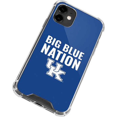University of Kentucky Big Blue Nation iPhone 12 Clear Case