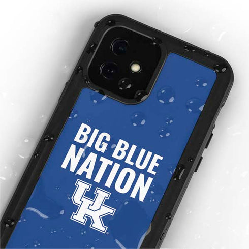 University of Kentucky Big Blue Nation iPhone 12 Mini Waterproof Case
